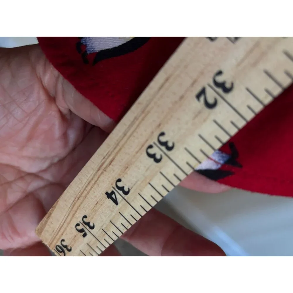 Venezia Jeans Night Shirt Pajamas Top Red Penguin Christmas Holidays 18 20 NWT - Picture 7 of 9